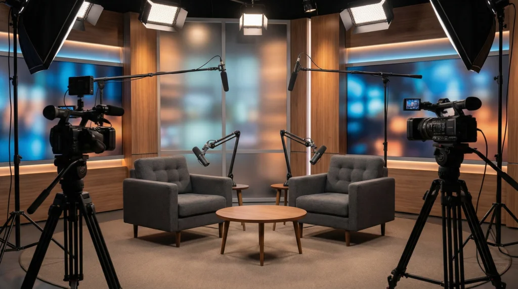 podcast studio