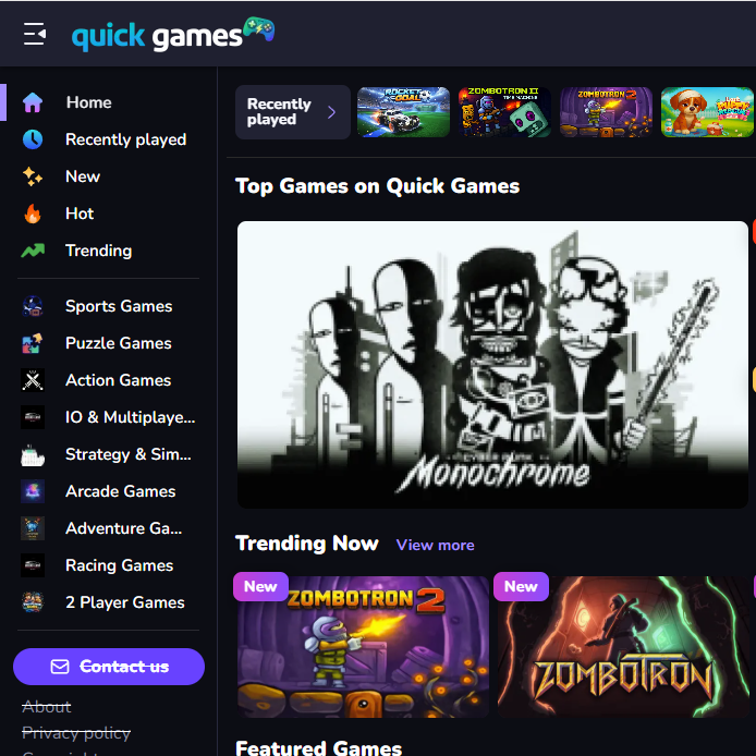 Quick Games