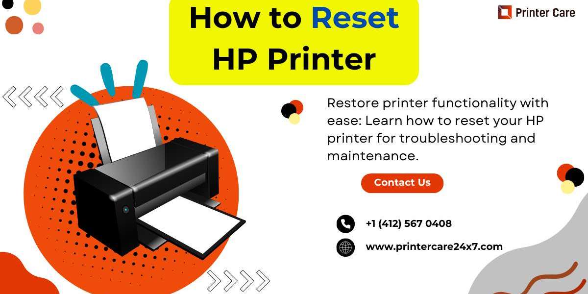 How to Reset Hp Printer |  +1 (412) 567 0408