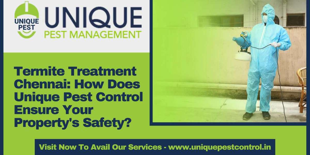 Termite Treatment Chennai: How Does Unique Pest Control Ensure Your Property's Safety?