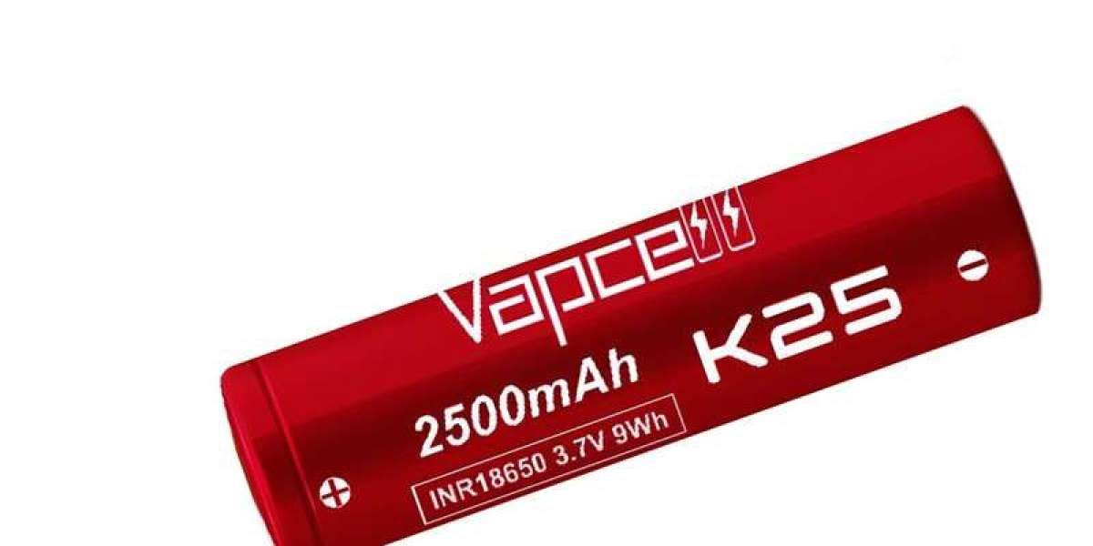 Unveiling the Power Vapcell K25 18650 20A/35A Flat Top 2500mAh Battery