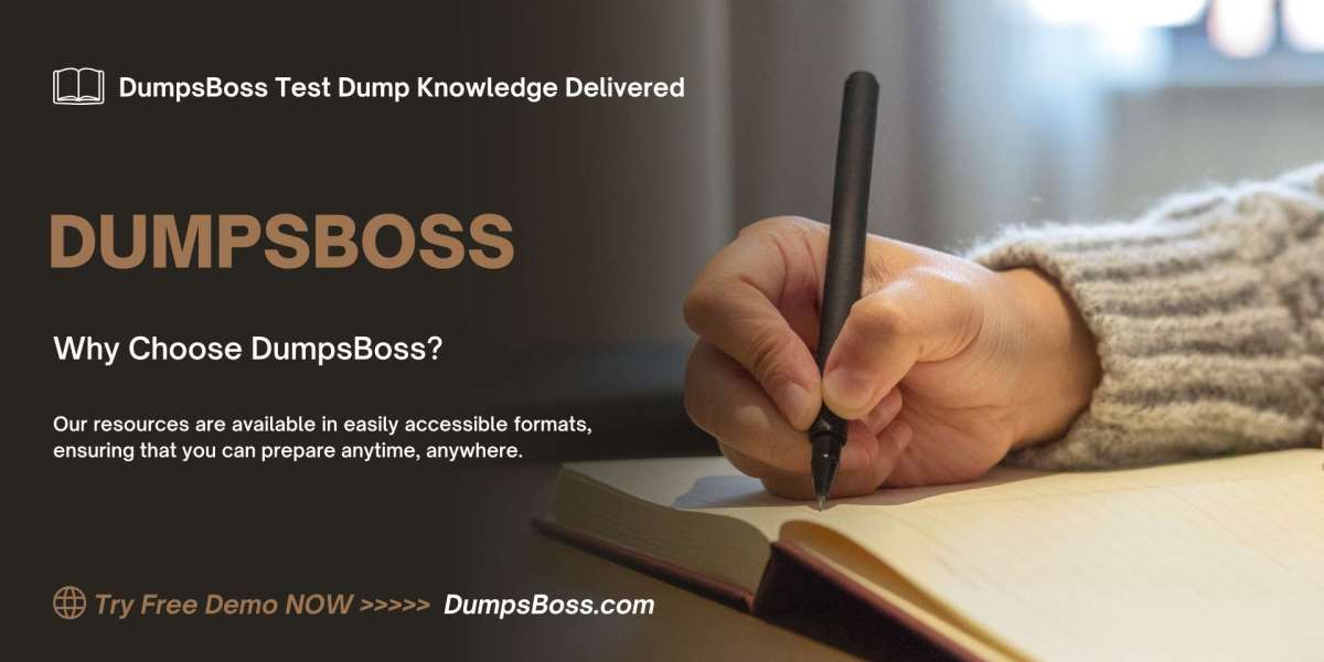 Achieve Certification with DumpsBoss Test Dump Resources