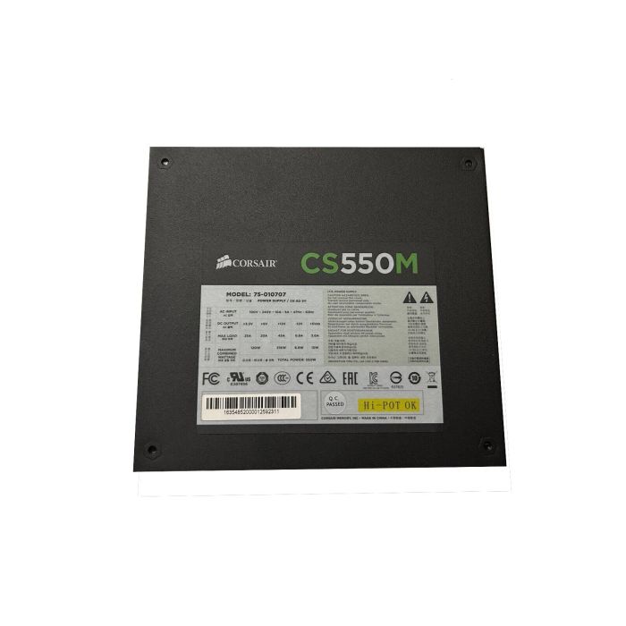 75-010707 - Corsair CS550M 550-Watts 80 Plus Gold Certified Modular ATX Piower Supply - Tech Seller USA