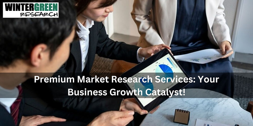 Explore the Business Success with Our Premium Market Research Services.