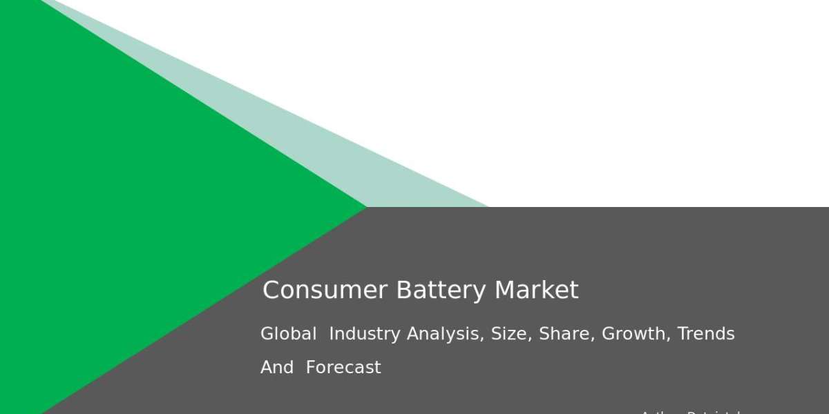 Consumer Battery Market Forecast, Share, and Growth Trends 2032