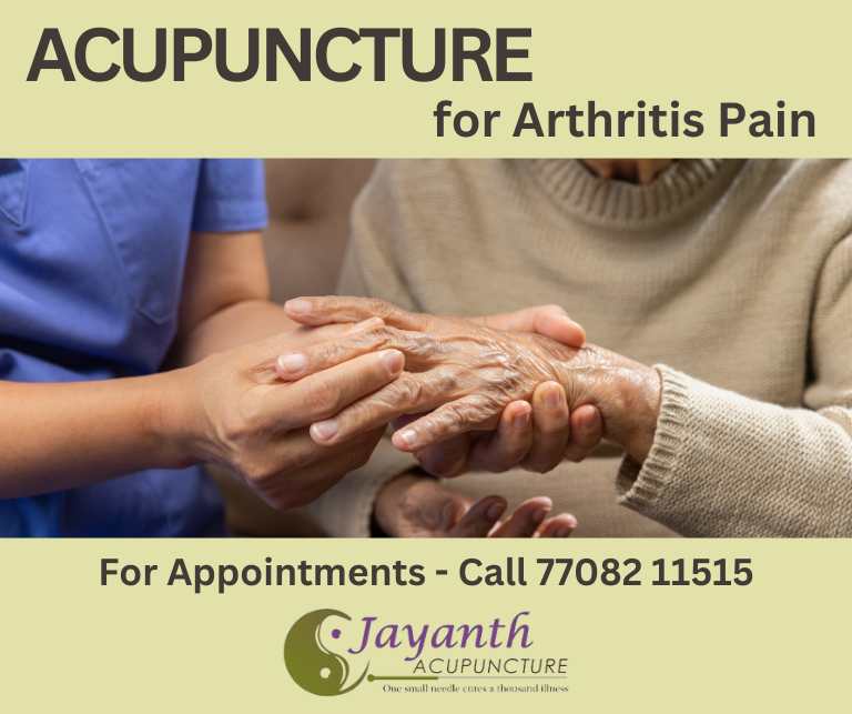 Acupuncture for Arthritis: 5 Reasons to Manage Pain NaturallyBest Acupuncture Treatment by Well Experienced Acupuncture Doctor in Chennai