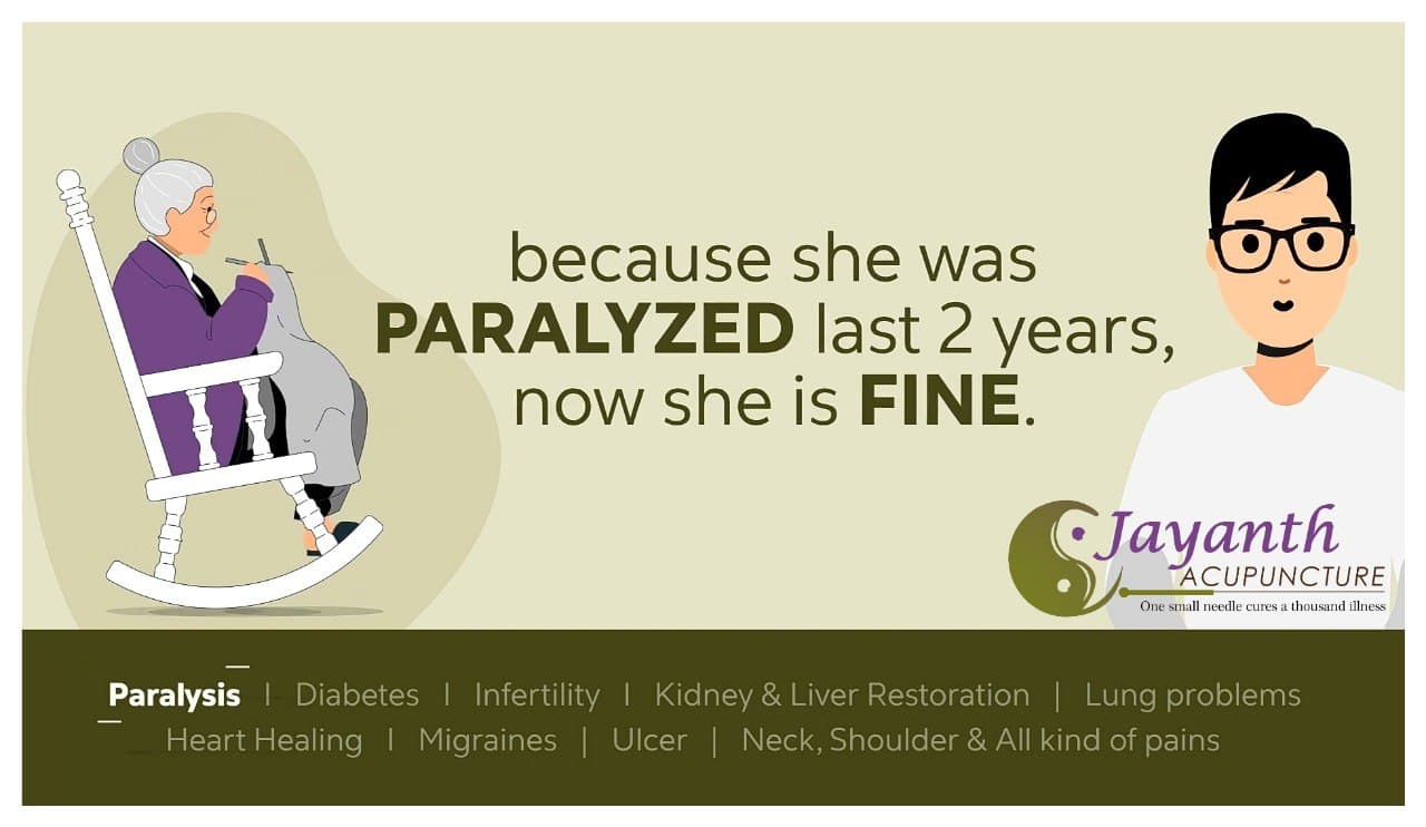 Acupuncture Treatment for Stoke / Paralysis in ChennaiBest Acupuncture Treatment by Well Experienced Acupuncture Doctor in Chennai