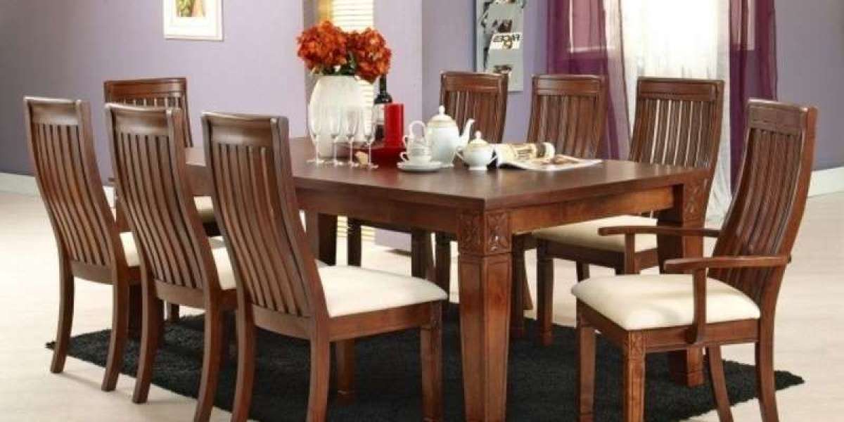 Upgrade Your Space with an 8-Seater Dining Table