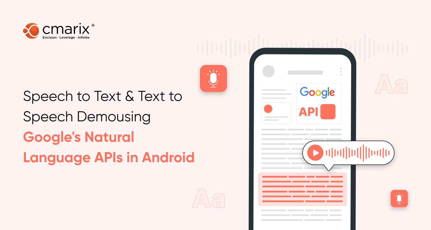Speech to Text & Text to Speech using Natural Language APIs