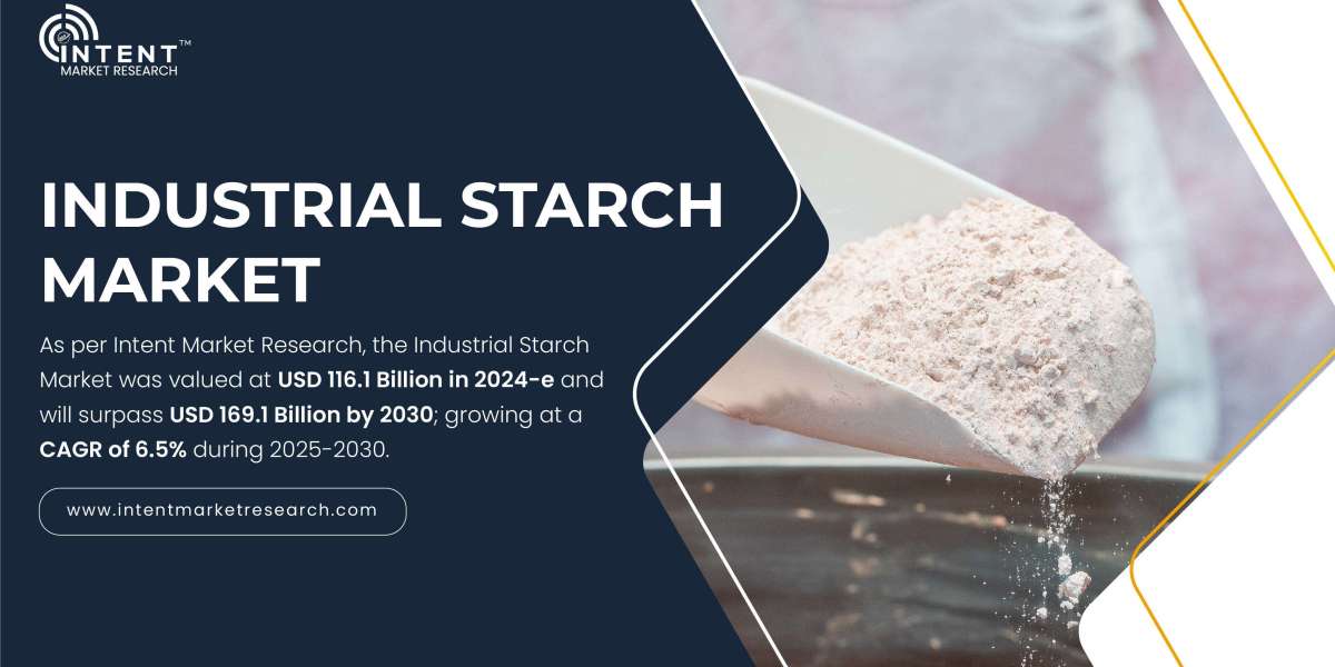 Industrial Starch Market Forecast: USD 169.1 Billion by 2030 with Steady 6.5% CAGR Growth