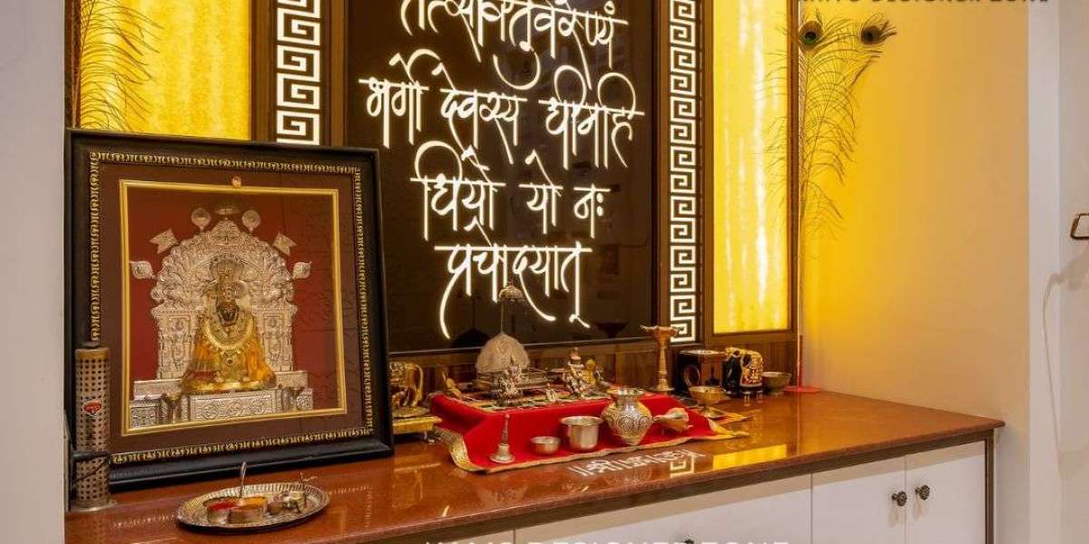 Beautiful Pooja Room Design Ideas from Kams Designer Zone