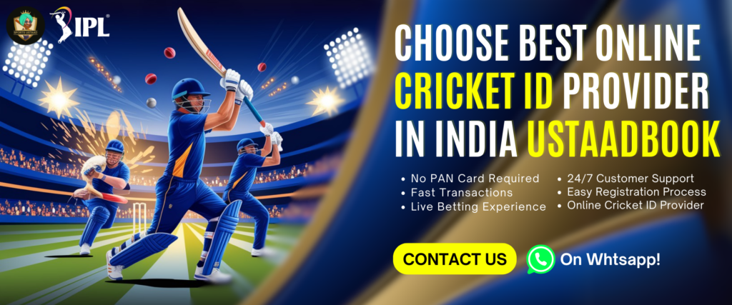 Best Online Cricket ID Provider in India – UstaadBook