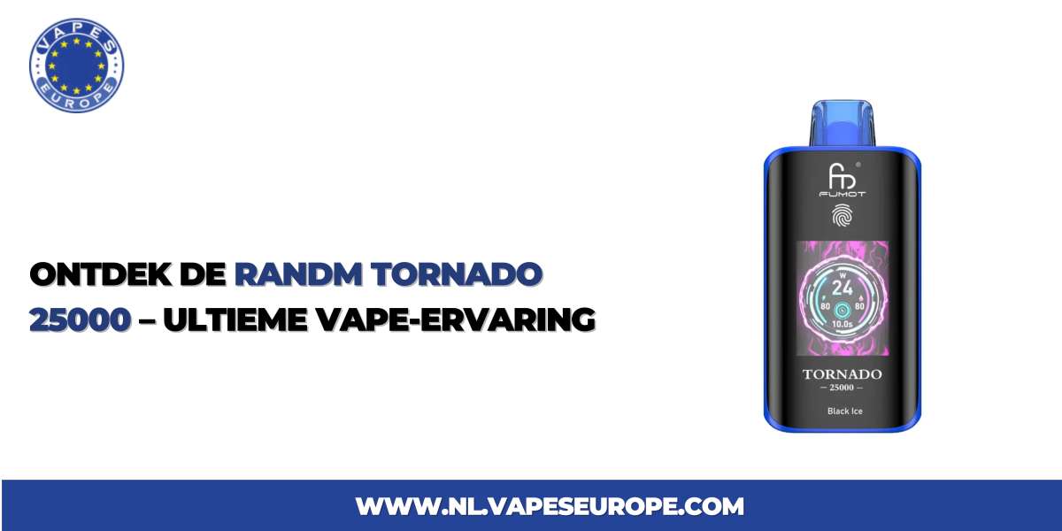 Ontdek de RandM Tornado 25000 - Ultieme Vape-Ervaring