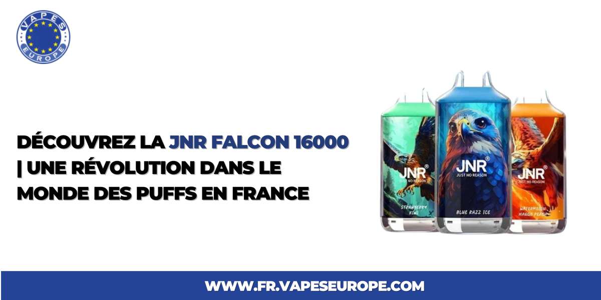 Découvrez la Jnr Falcon 16000 | Une Révolution dans le Monde des Puffs en France