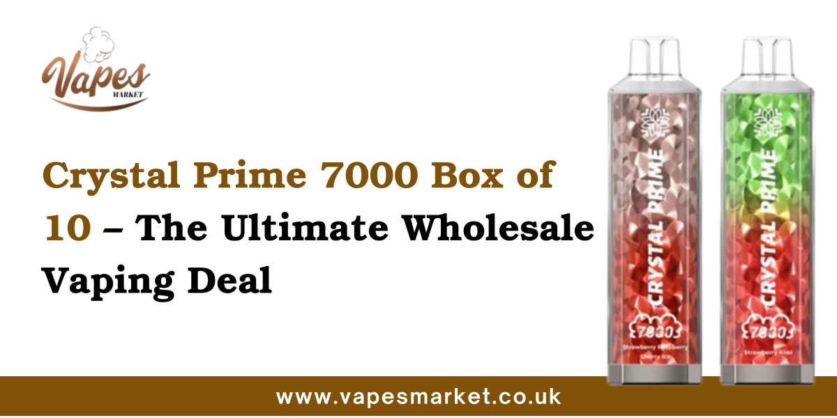 Crystal Prime 7000 Box of 10 – The Ultimate Wholesale Vaping Deal