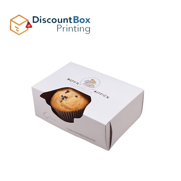 Custom Printed Muffin Packaging Boxes at Wholesale