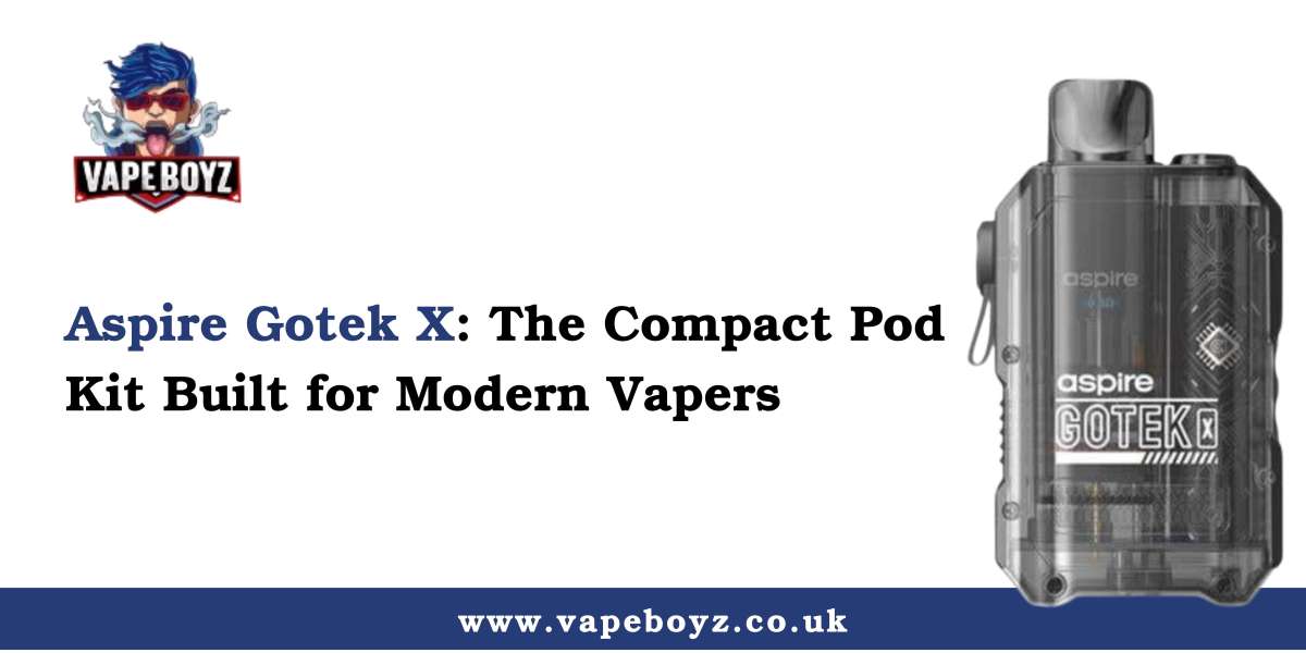 Aspire Gotek X: The Compact Pod Kit Built for Modern Vapers