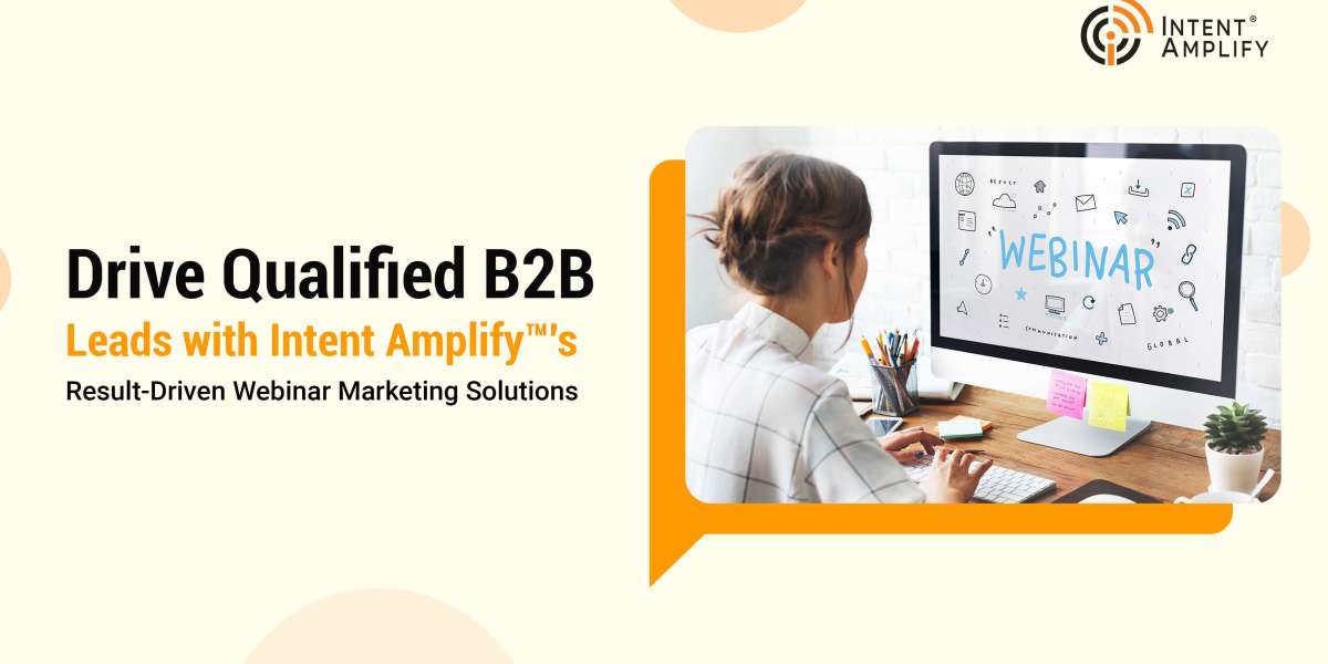 Supercharge Your B2B Outreach with Intent Amplify™’s Webinar Marketing Services