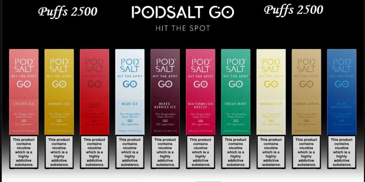 Discover the Ultimate Vaping Experience with Podsalt Go 2500 Puffs