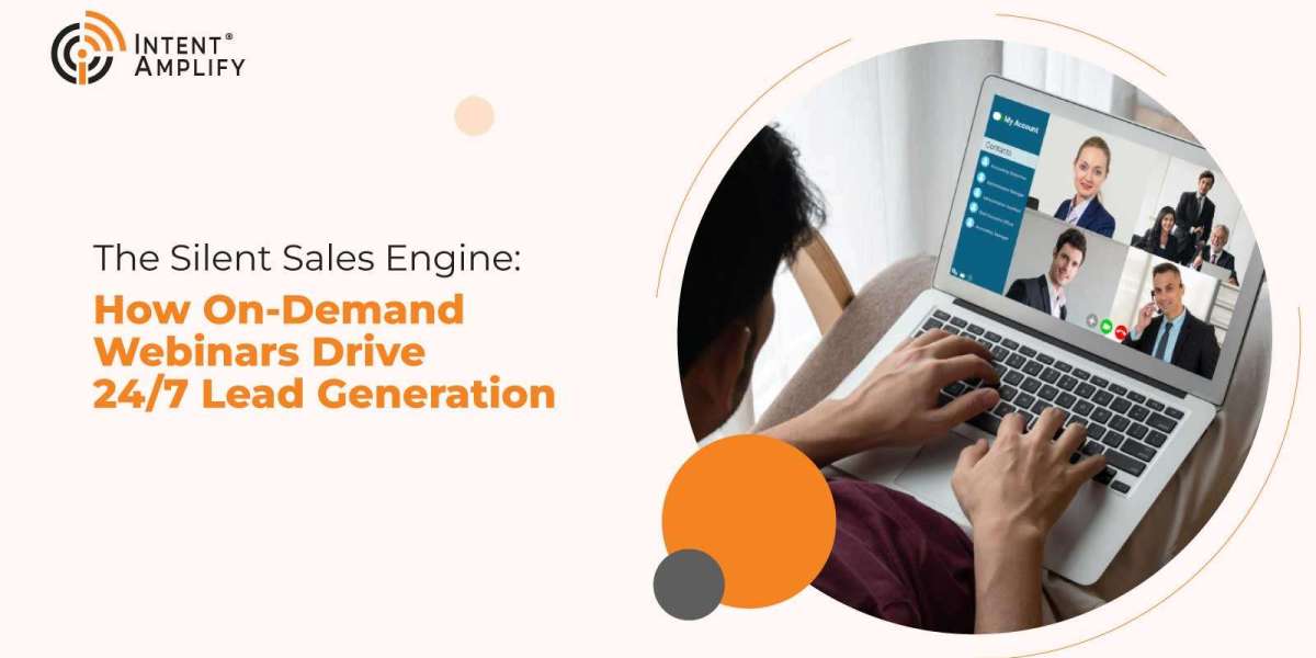 The Silent Sales Engine How On-Demand Webinars Drive 24/7 Lead Generation