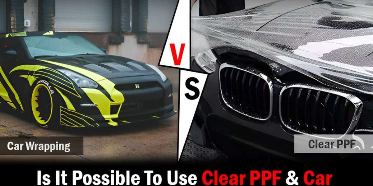 Clear PPF and Car Wrap Blend Gives Protection and Best Look.