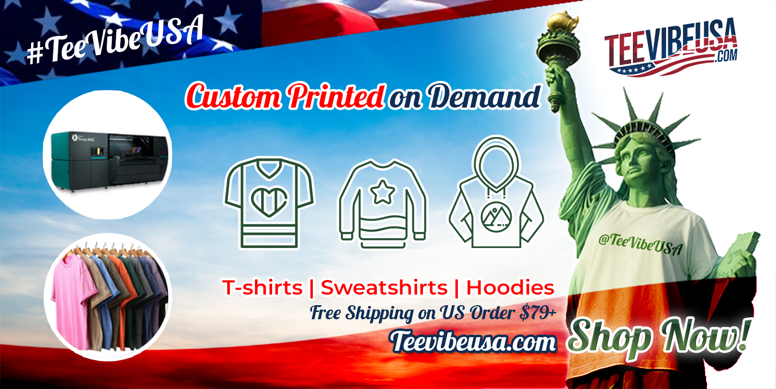 TeevibeUSA – Freedom to Express Your Style ?