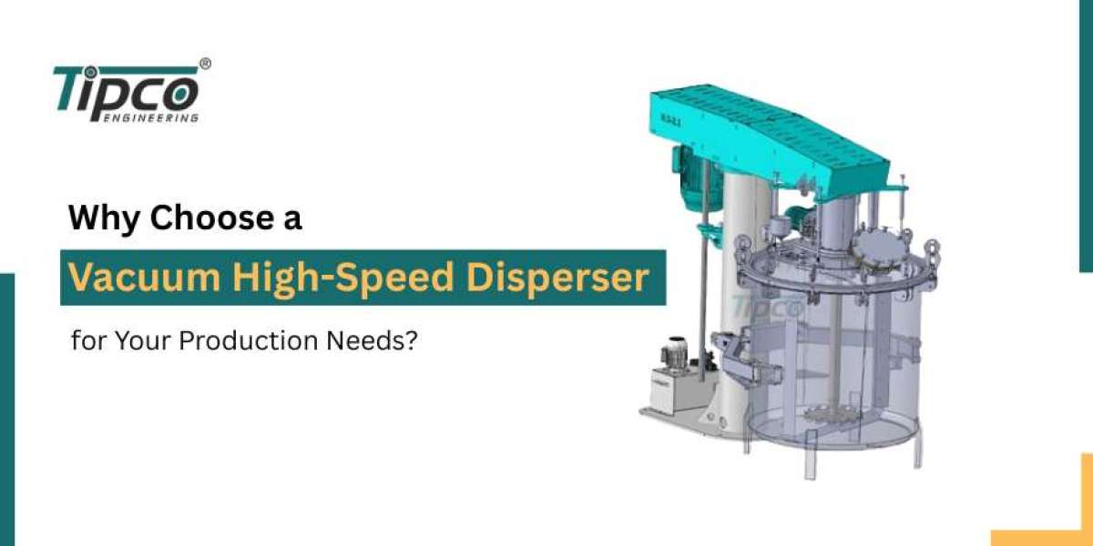 Why Choose a Vacuum High-Speed Disperser for Your Production Needs?
