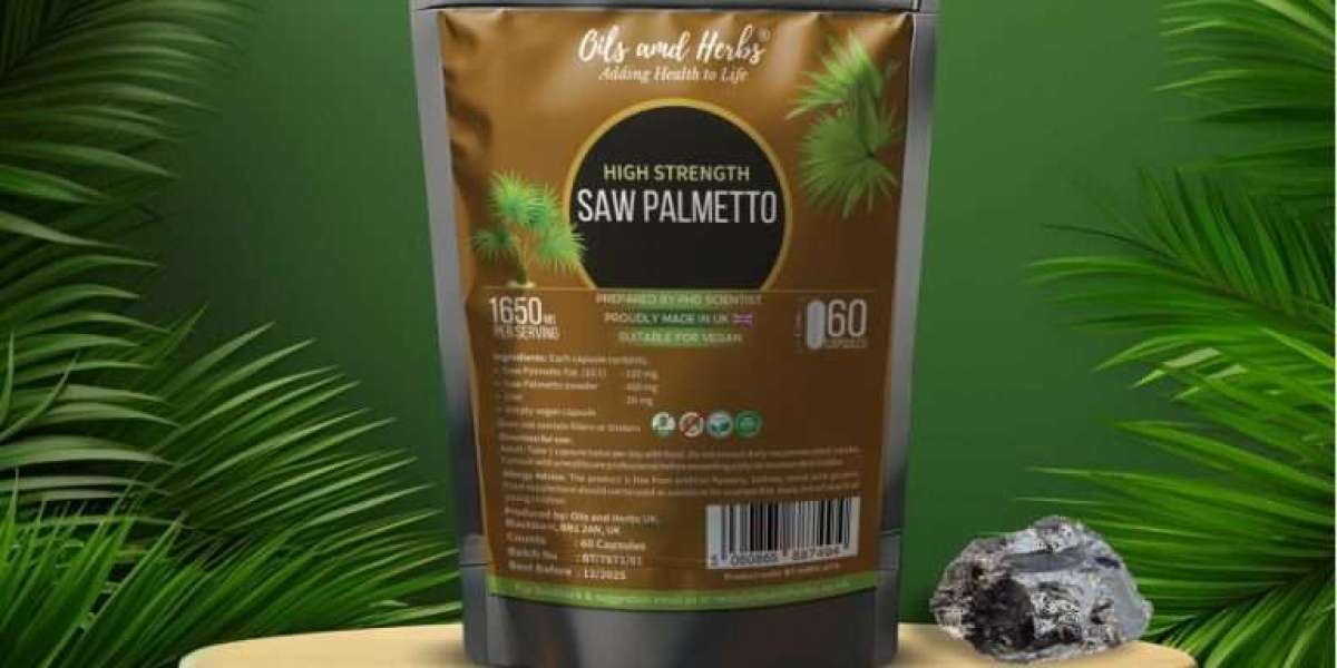 Best Saw Palmetto Capsules for Prostate Health Support – A Natural Solution from Oils and Herbs UK