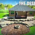 Backyard Design With Pergola Broken Arrow