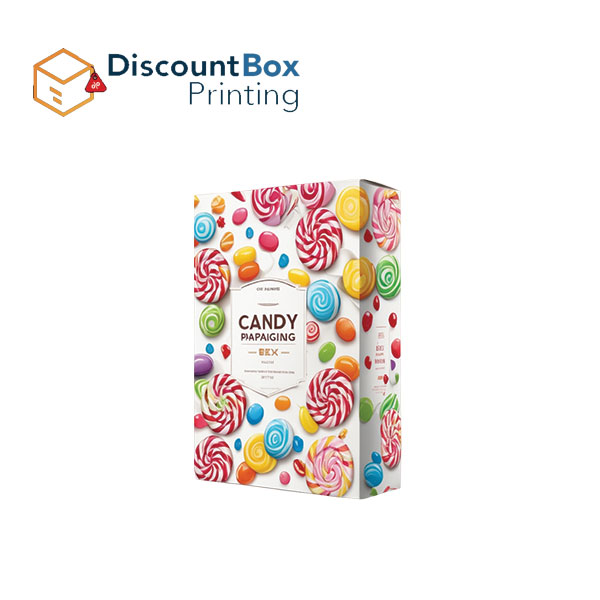 Custom Printed Candy Packaging Boxes at Wholesale