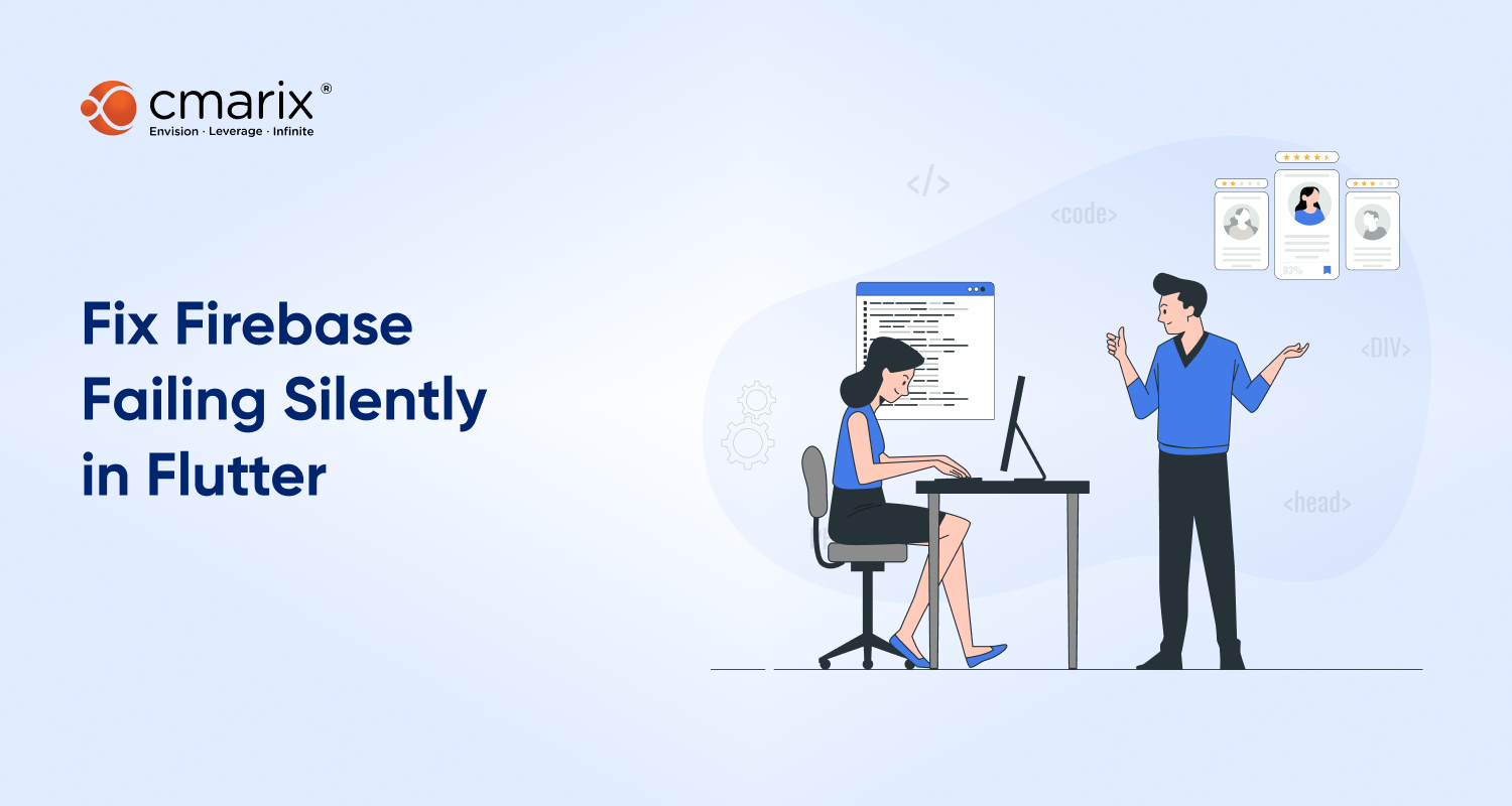 Flutter Firebase service failure: How to resolve silently