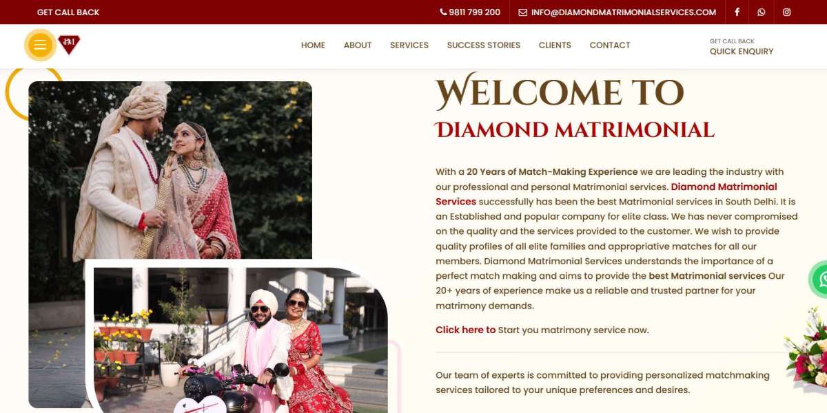 Diamond Matrimonial: Redefining Modern Matchmaking for Indian and NRI Families