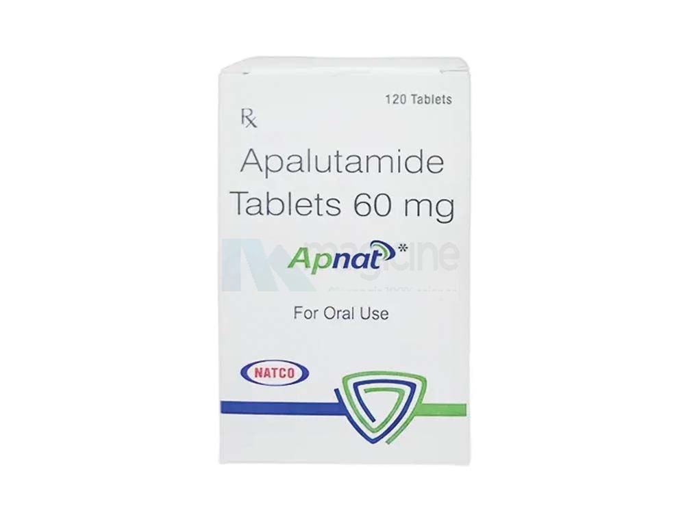 Apalutamide 60mg Price: Buy Apnat | View Uses, Dosage | Magicine Pharma