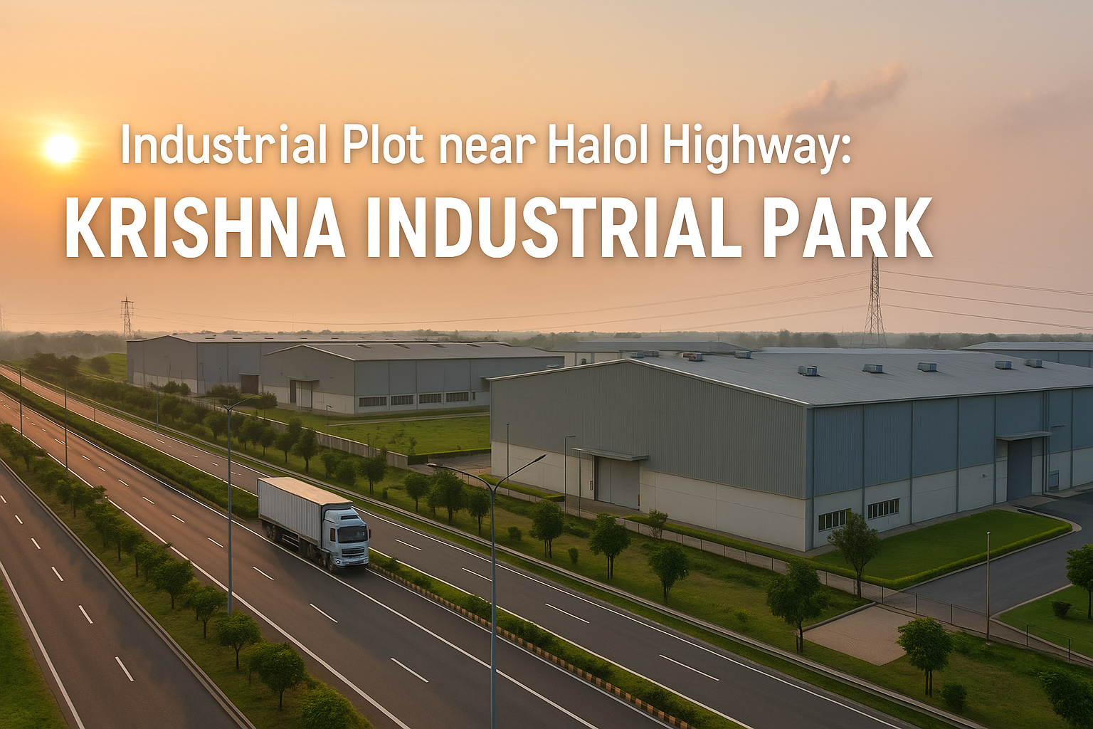 Industrial Land for Sale in Vadodara - Krishna Industrial Park