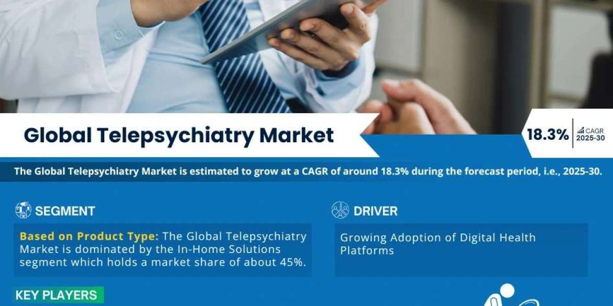 Telepsychiatry Market Outlook: Size, Share, and Competitive Trends 2030