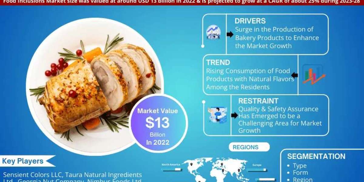 Food Inclusions Market Value, Forecast, and Industry Overview 2028