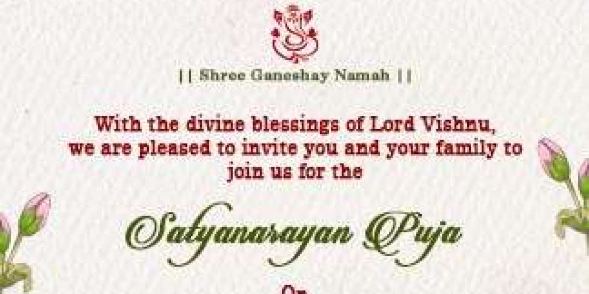 Elegant Satyanarayan Pooja Invitation Ideas to Make Your Event Memorable