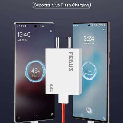 FEDUS Vivo 44W C-Type Flash Fast Charger Adapter for Vivo V40, V40 Pro, V40e, Y300 5G, Y28E, Y28S, T Profile Picture