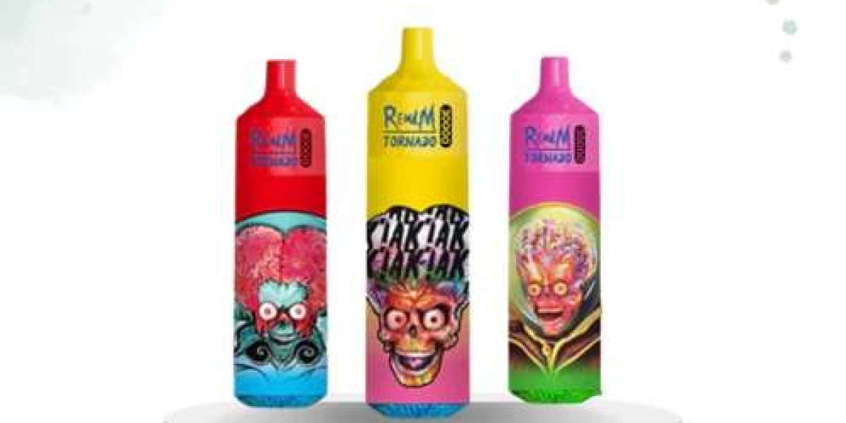 R and M Tornado 30000 Box of 10 – High Puff Rechargeable Vape Bundle