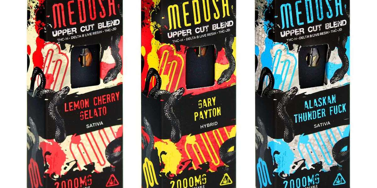 Buy MEDUSA Upper Cut Blend Disposable 2G: THC-H + DELTA 8 LIVE RESIN + THC-JD