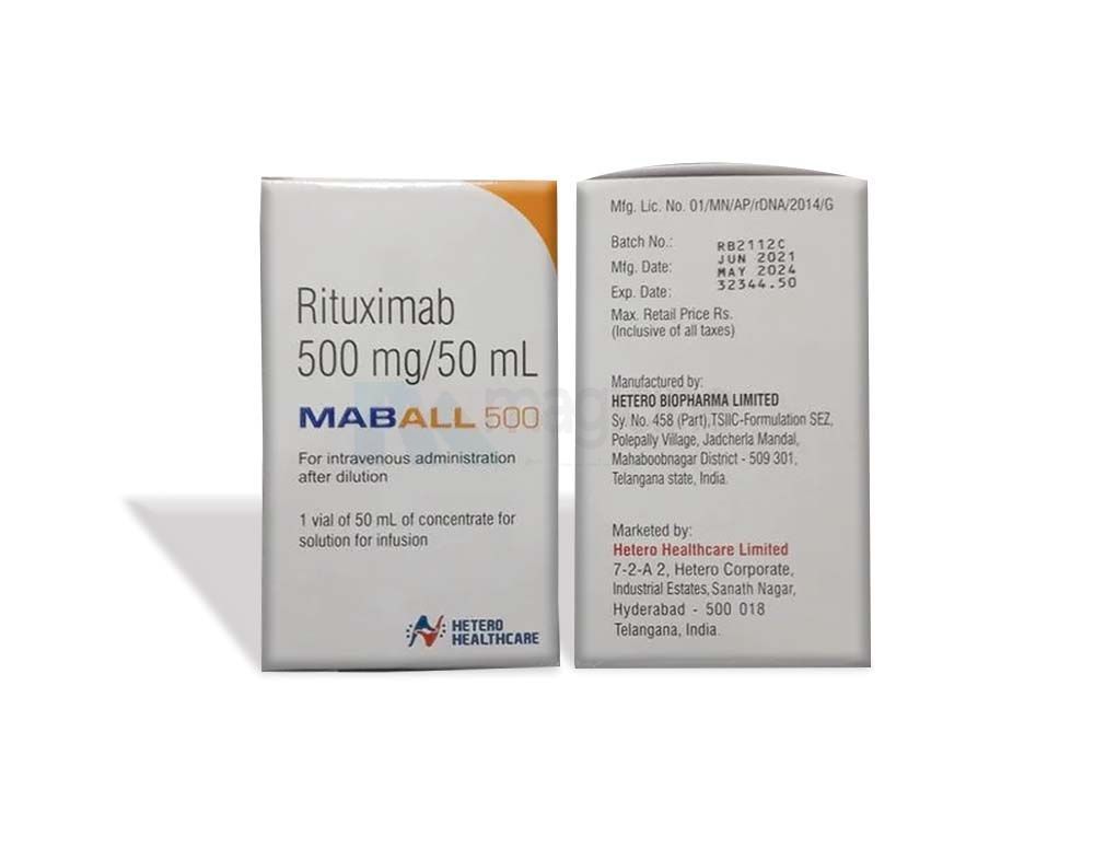 Rituximab 500mg Injection Price: Buy Maball, Uses, Dosage | Magicine Pharma