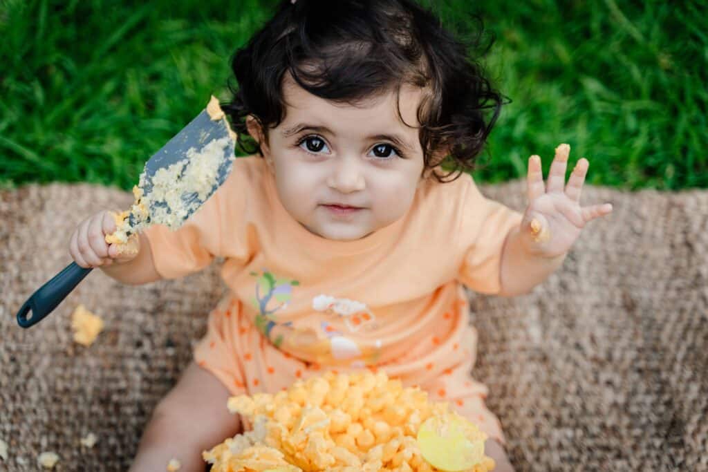Professional Cake Smash Photography Sydney - Fably Photography