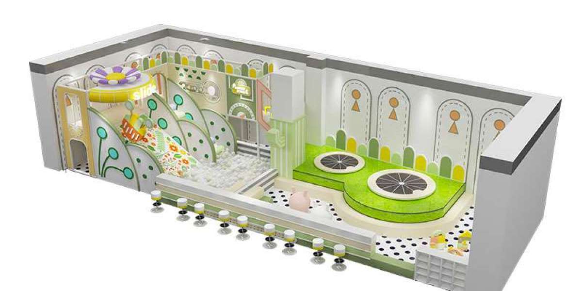 a big success of my second indoor soft playland