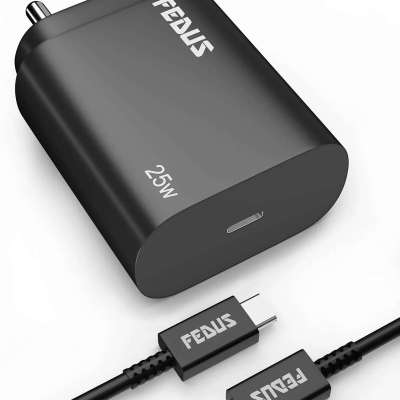 FEDUS Samsung 25W Fast Type-C Charger with Cable Compatible with Samsung Galaxy S25/S25 Plus Ultra/S Profile Picture