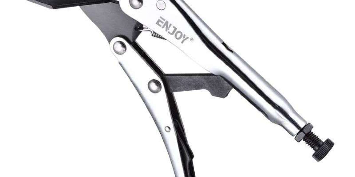 How do locking pliers work differently from regular pliers?
