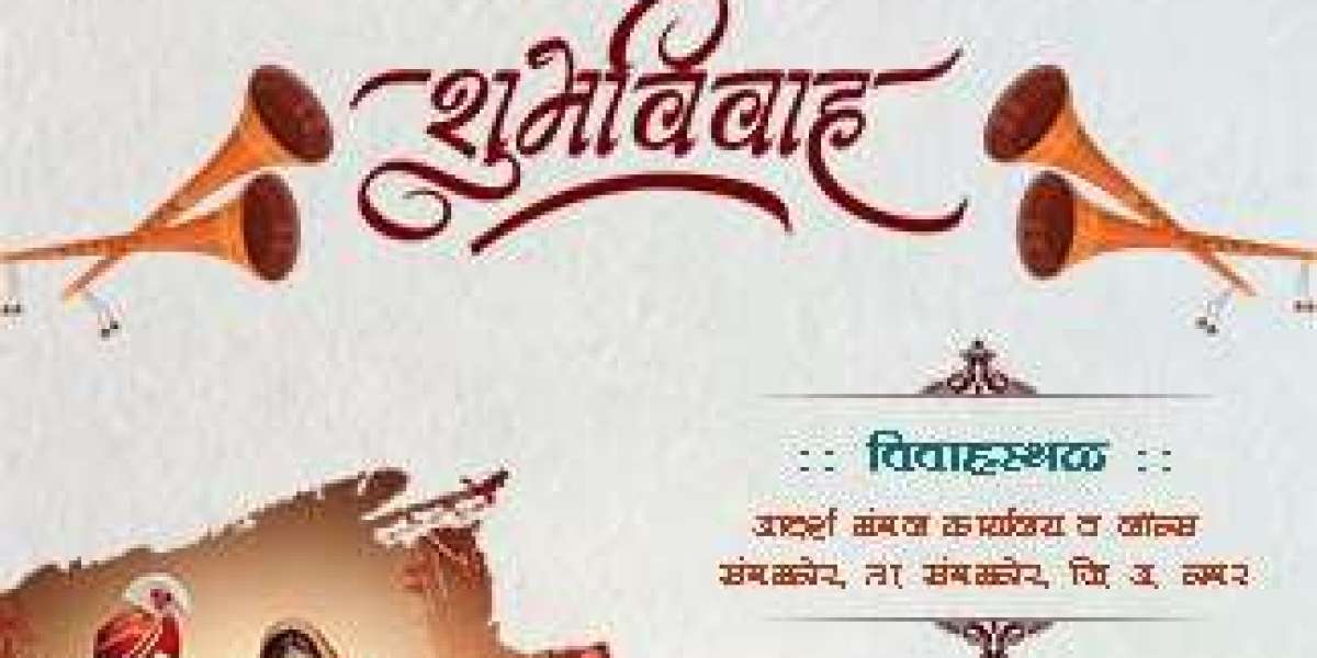 Simple Marathi Wedding Invitation Format: Timeless Elegance with a Touch of Tradition