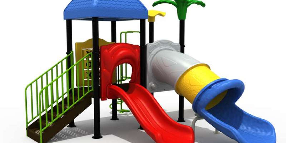 What colors attract kids to playgrounds?
