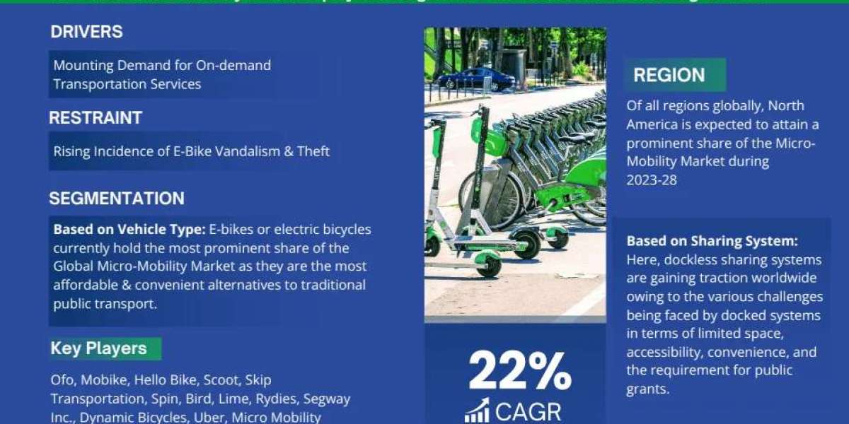 Micro-Mobility Market Value, Forecast, and Industry Overview 2030
