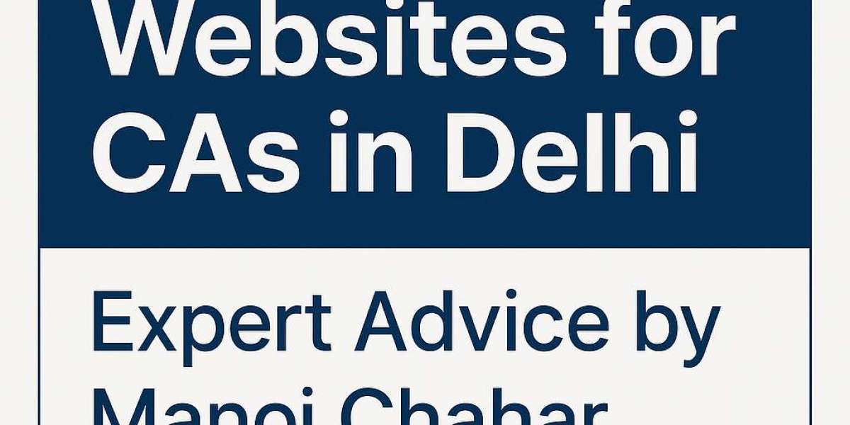 Professional Websites for CAs in Delhi – Expert Advice by Manoj Chahar