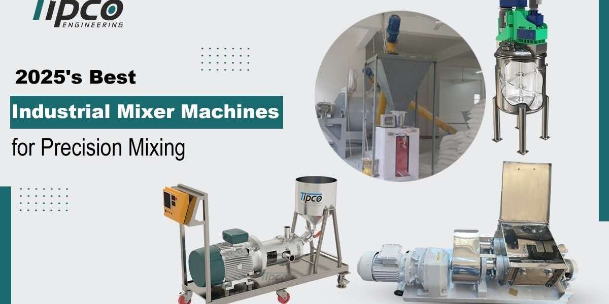 2025's Best Industrial Mixer Machines for Precision Mixing